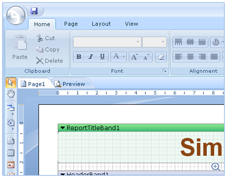 Stimulsoft Reports.Fx for Flex screen shot