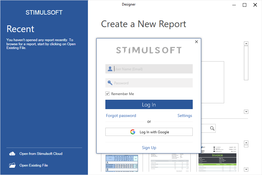 Stimulsoft Reports用户手册：如何安装和首次运行