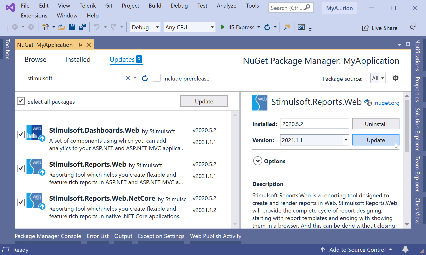 NuGet Package Manager