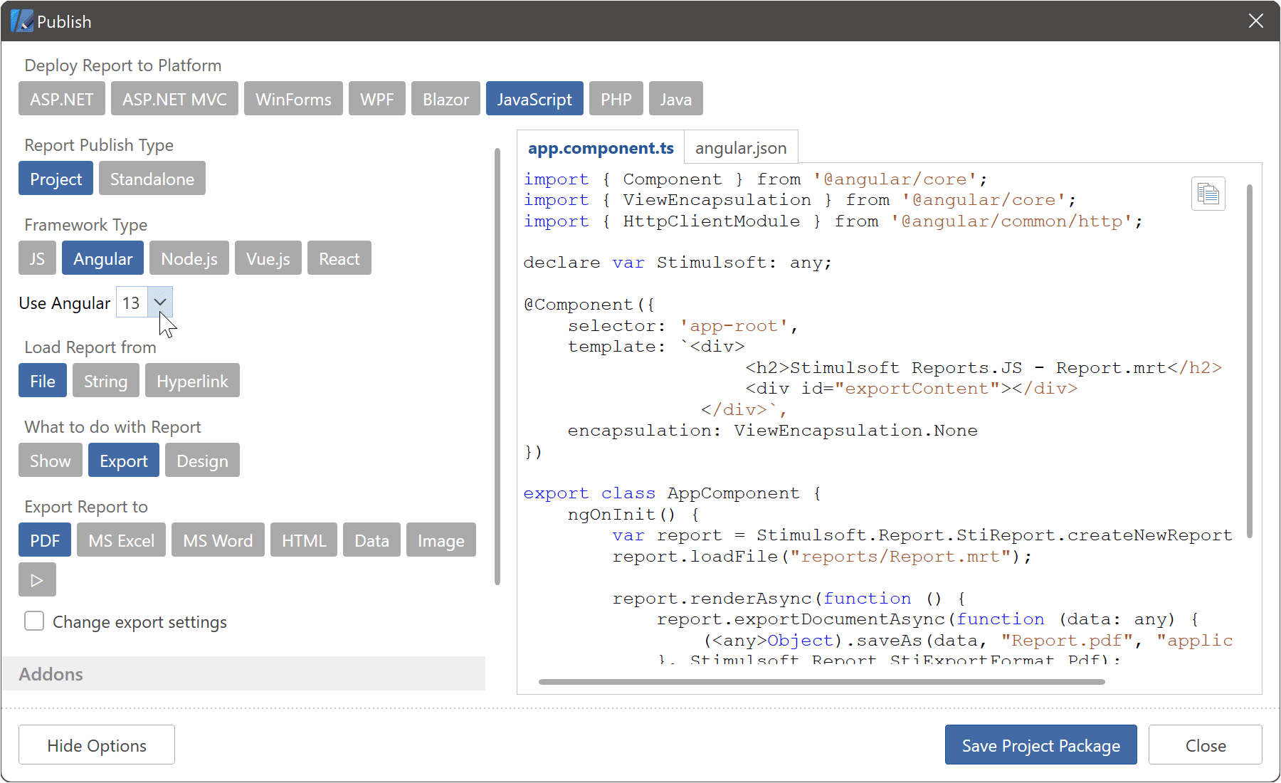 Improvements in the Publish Wizard