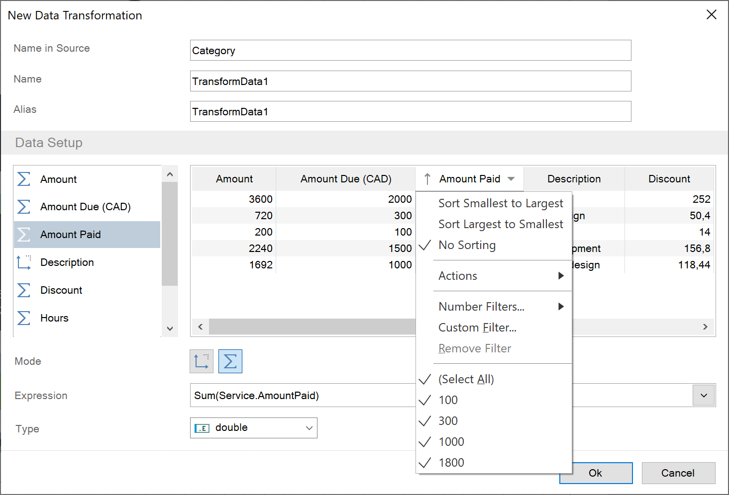 Data Transformation