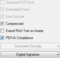 PDF/A compliance