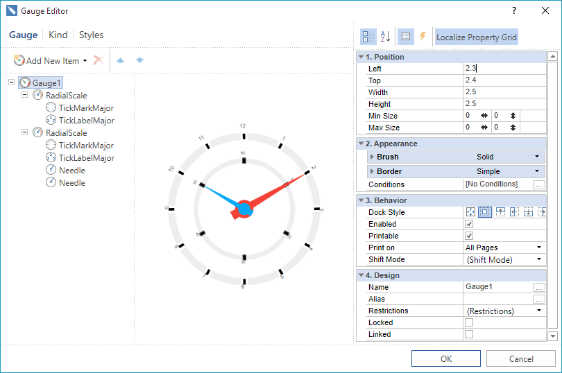 Gauge Editor