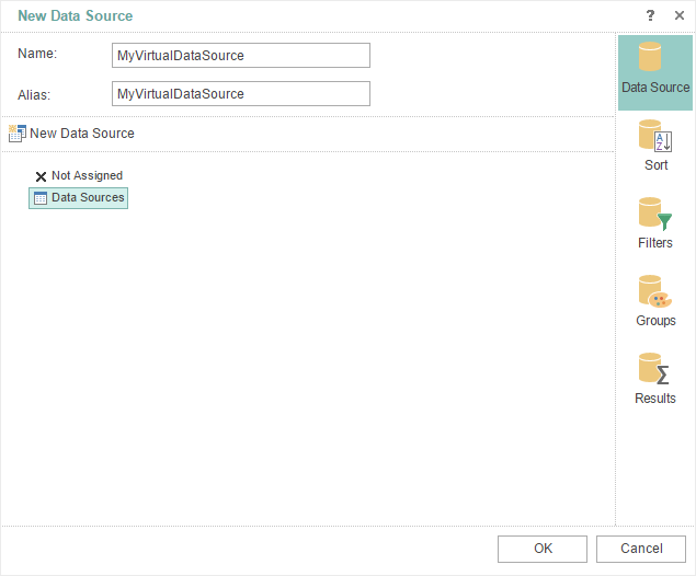 Virtual Data Source in Reports.JS and Reports.Java