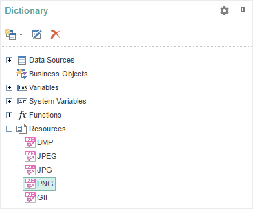 Images in Resources in Reports.Net, Reports.Web, Reports.Wpf