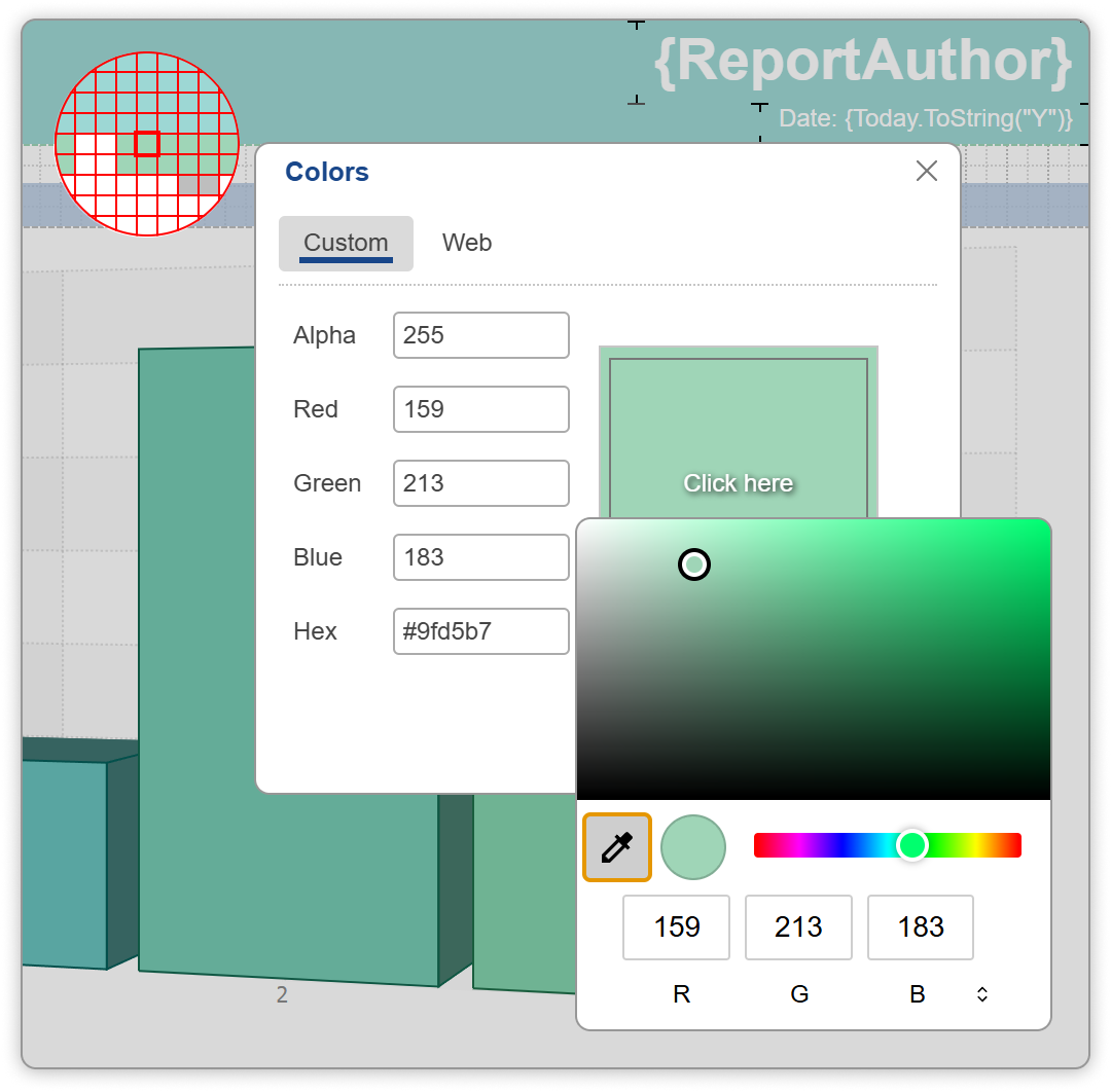 Eyedropper Tool in Web