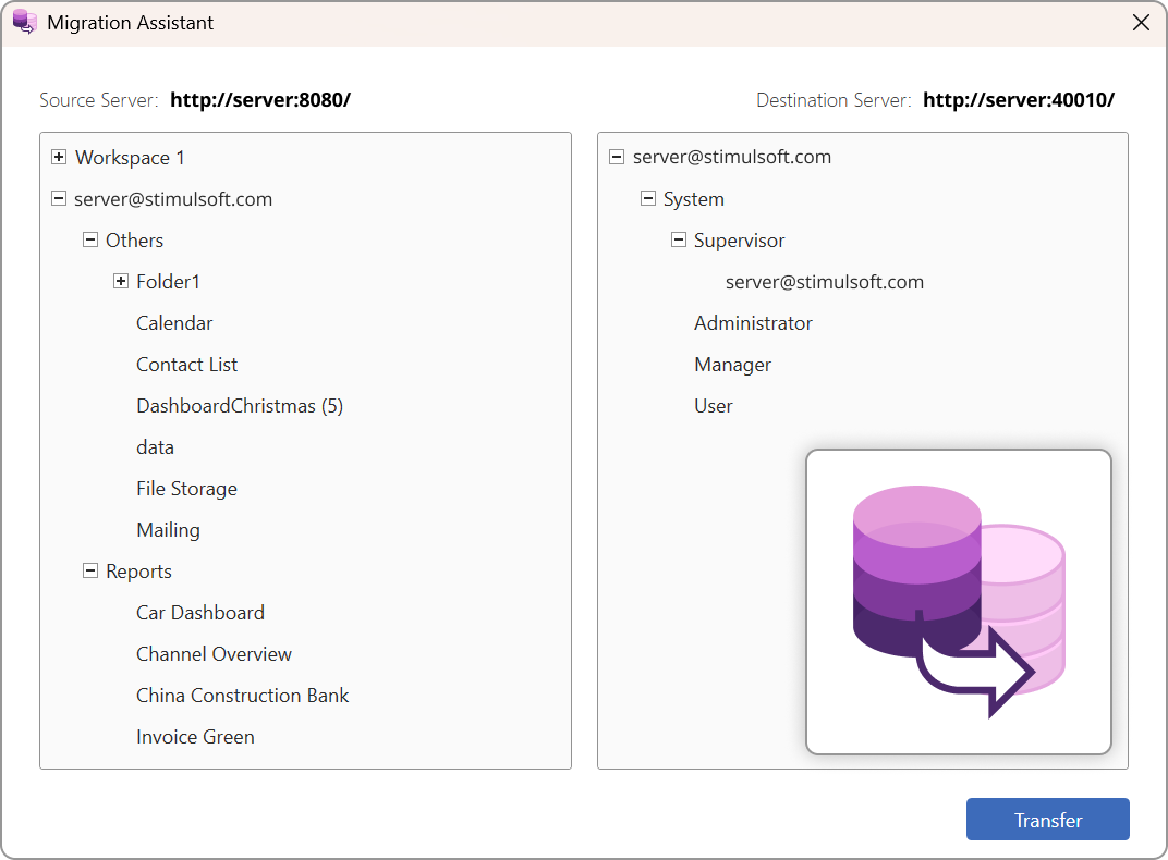 New tool in Server