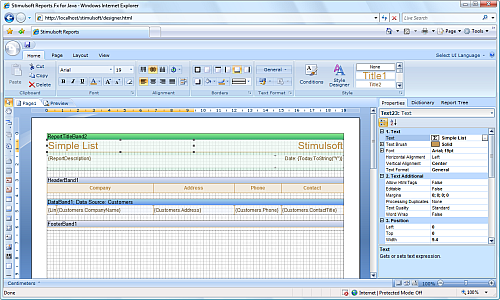 Stimulsoft Reports.Fx for Java
