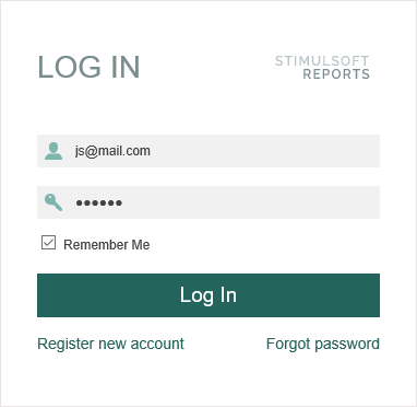 login form server