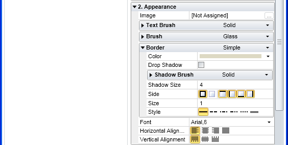 Create a style in Ribbon GUI