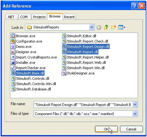 Register Business Objects with Report Designer