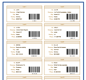 Print Labels