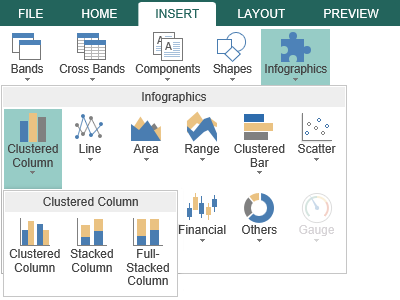 Creating Reports in Web Browser
