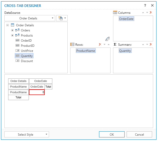 designer-cross-tab