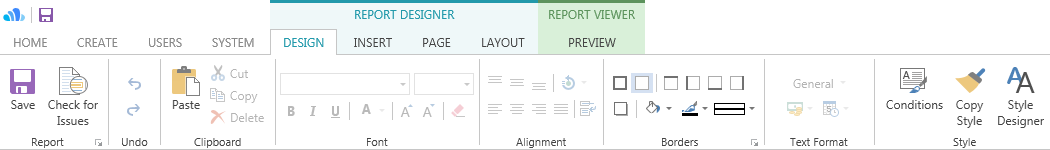 Designer Toolbar