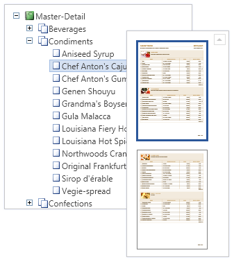 Simple Report Navigation Simple Report Navigation